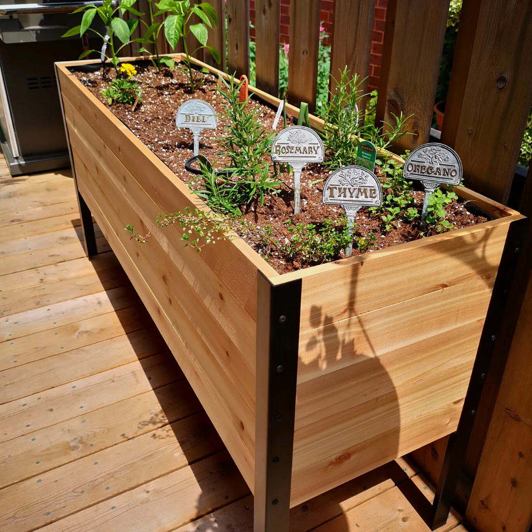 18" x 60" Raised Garden Bed - 30" TALL / Select Grade - Image 8
