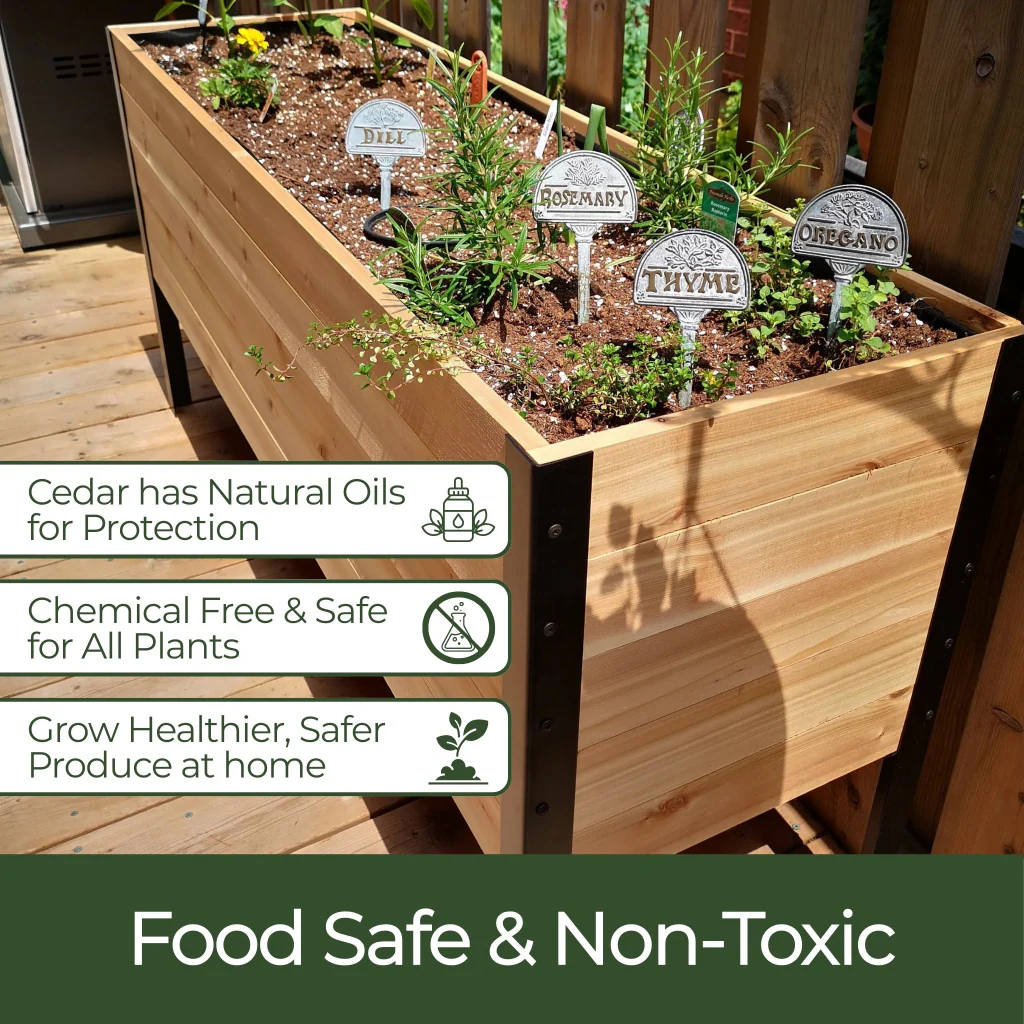 18" x 24" Planter Box - 24" TALL / Select Grade - Image 6