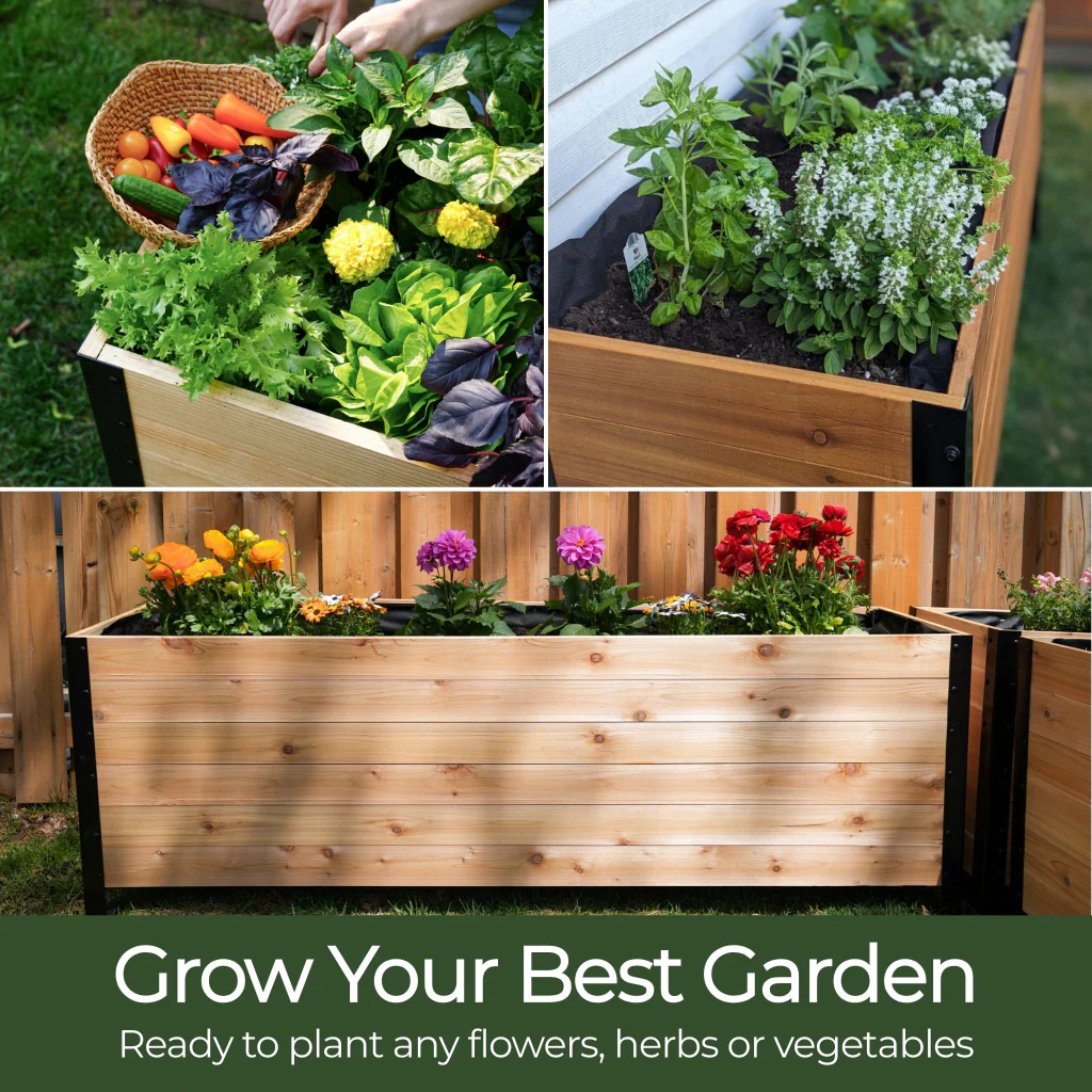 18" x 24" Planter Box - 24" TALL / Select Grade - Image 4