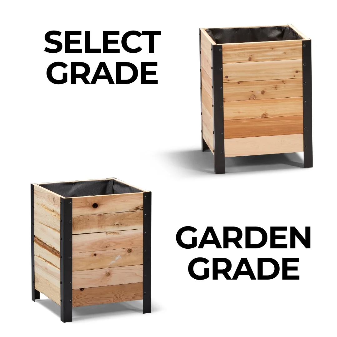 18" x 18" Planter Box - 24" TALL / Garden Grade - Image 3