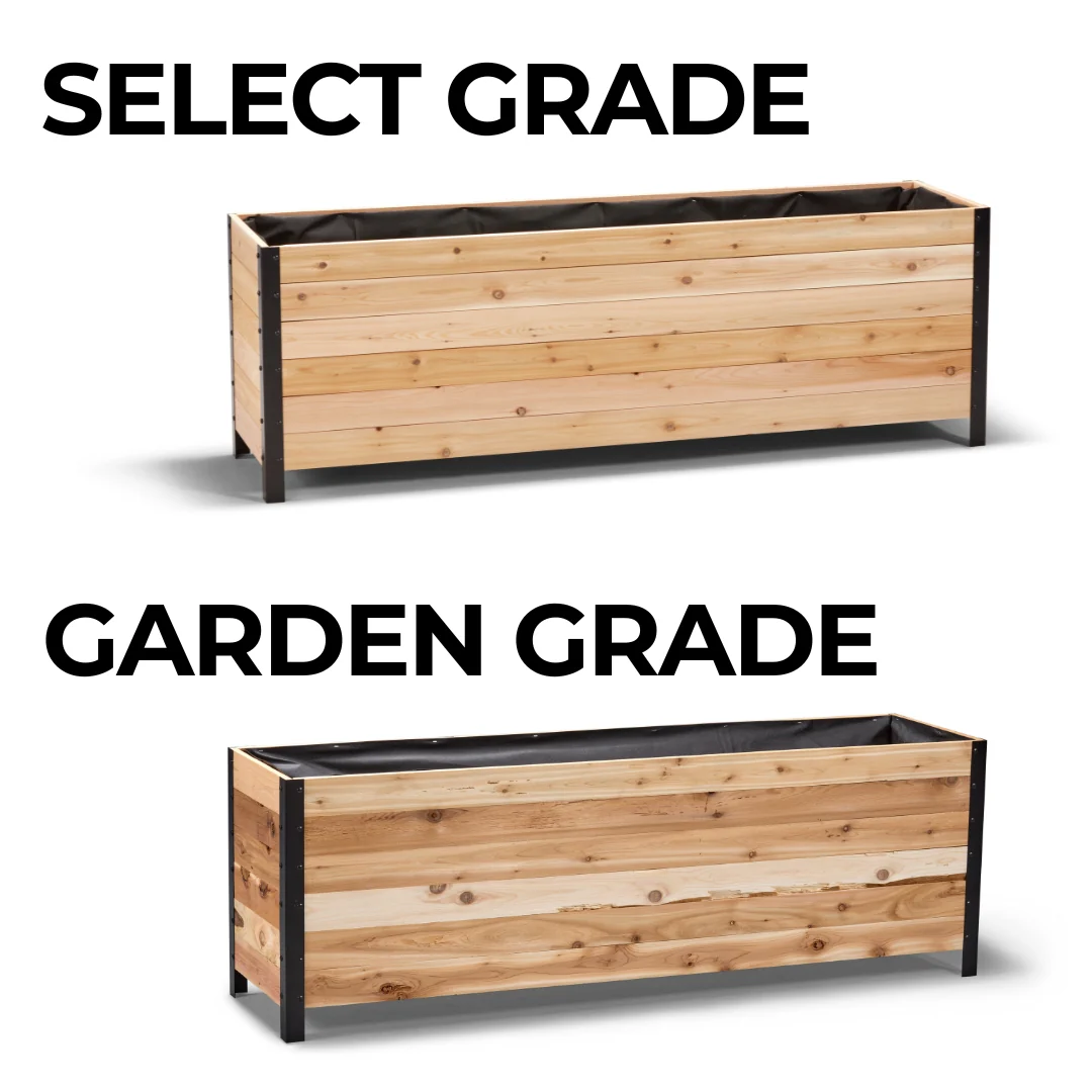 18" x 72" Planter Box - 24" TALL / Select Grade - Image 10